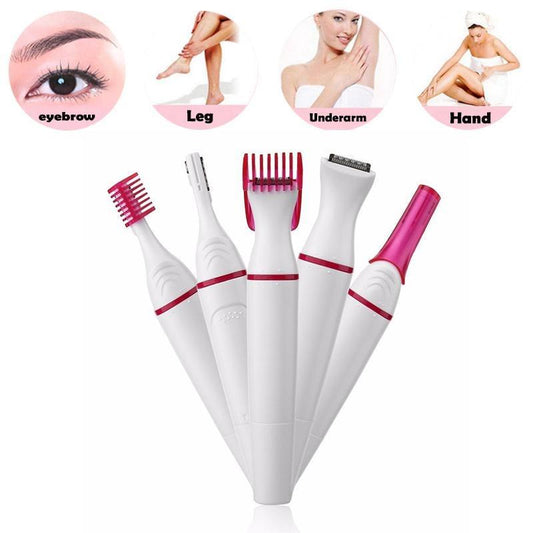5 IN 1 Women Hair Removal Shaver Female